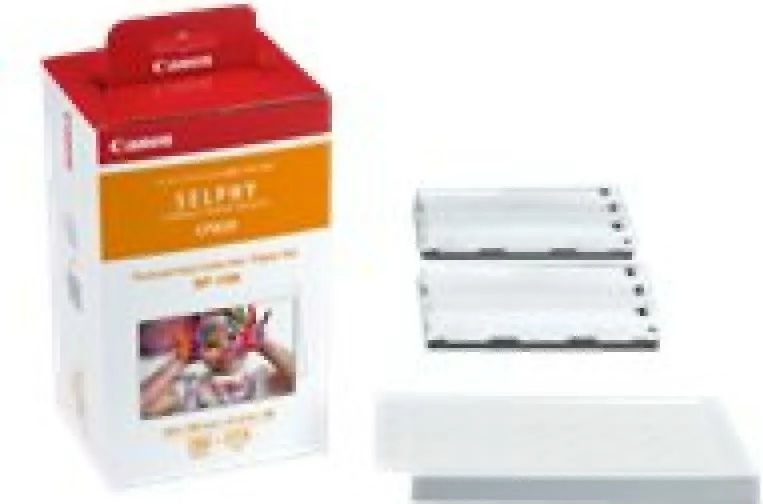 Letër foto me bojë, Canon RP-108, 100x148 mm (4x6\"), 108 printime, për SELPHY CP, e bardhë, set