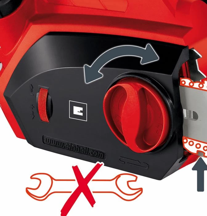 Sharrë zinxhiri elektrike Einhell GH-EC 2040 2000 W 40 cm, kuqe/zezë