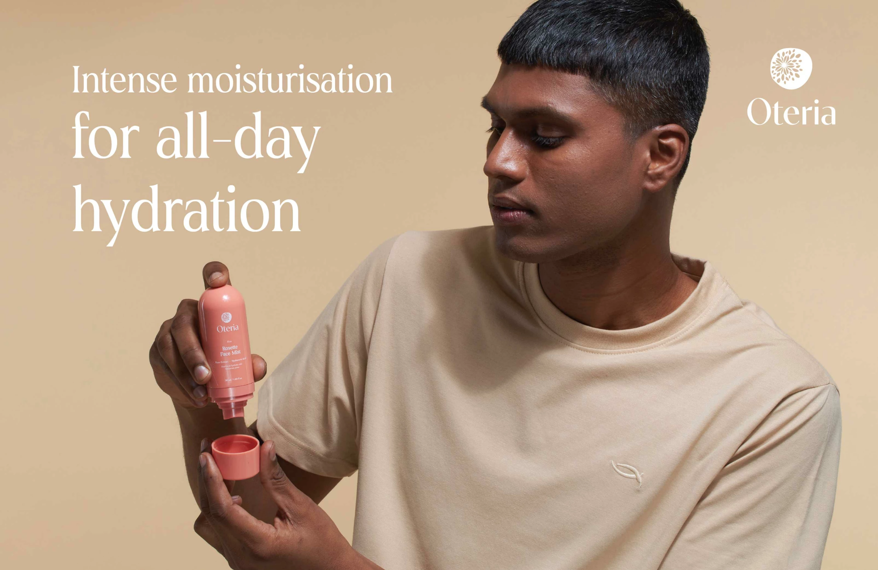 Sprej për fytyrë Oteria Rosette Face Mist, 50ml