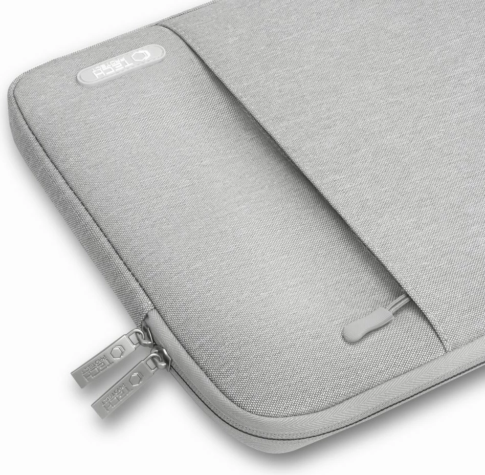 Mbështjellës laptopi Tech-Protect Sleeve, 13-14 inç, Gri