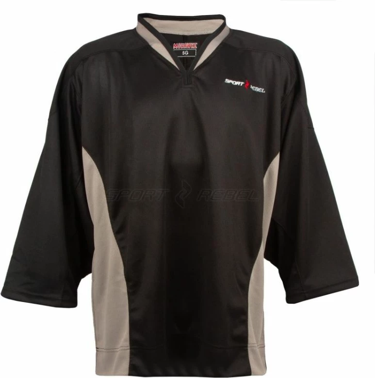 Fanellë portieri SPORTREBEL për meshkuj, e zezë/gri