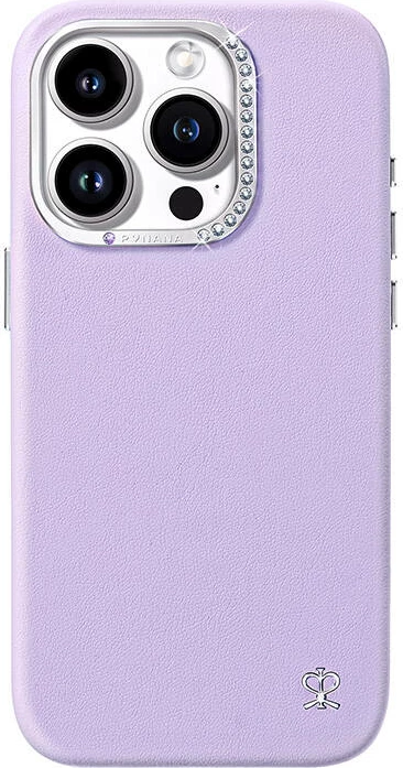 Mbështjellës Joyroom PN-15F2 për iPhone 15 Pro, vjollcë, me kristale