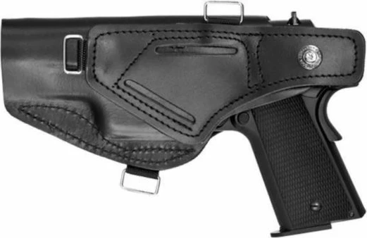 Holster lëkure GUARD për Colt 1911, e zezë