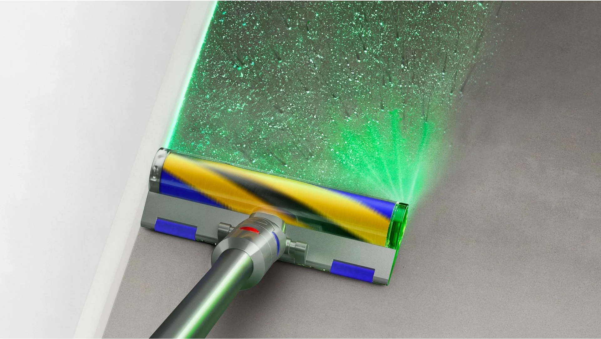 Fshesë me korrent Dyson V12 Detect Slim Absolute, 0.35 L, LCD, Nickel, Yellow