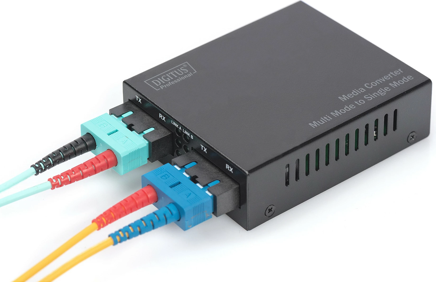 Konvertues medie Digitus Fast Ethernet 100Base-FX, SC/SC, multi-mode/single-mode, 100 Mbit/s, i zi