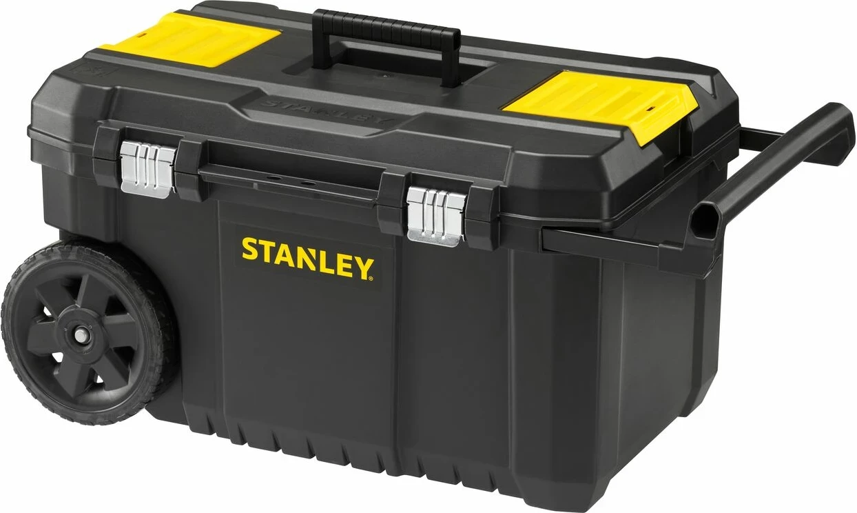 Karrocë veglash Stanley STST1-80150 50 L me rrota 7\", e zezë/verdhe