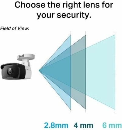 Kamerë sigurie IP TP-LINK VIGI C330I (6mm) 3MP Outdoor IR, PoE, IP67, H.265+, bardhë/zi