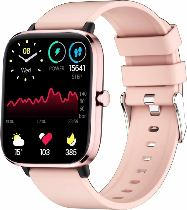 Smartwatch për femra Giewont, rozë