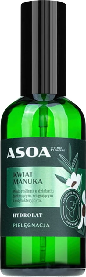 Ujë lulesh Manuka për femra Asoa Manuka Flower Hydrolate 100ml