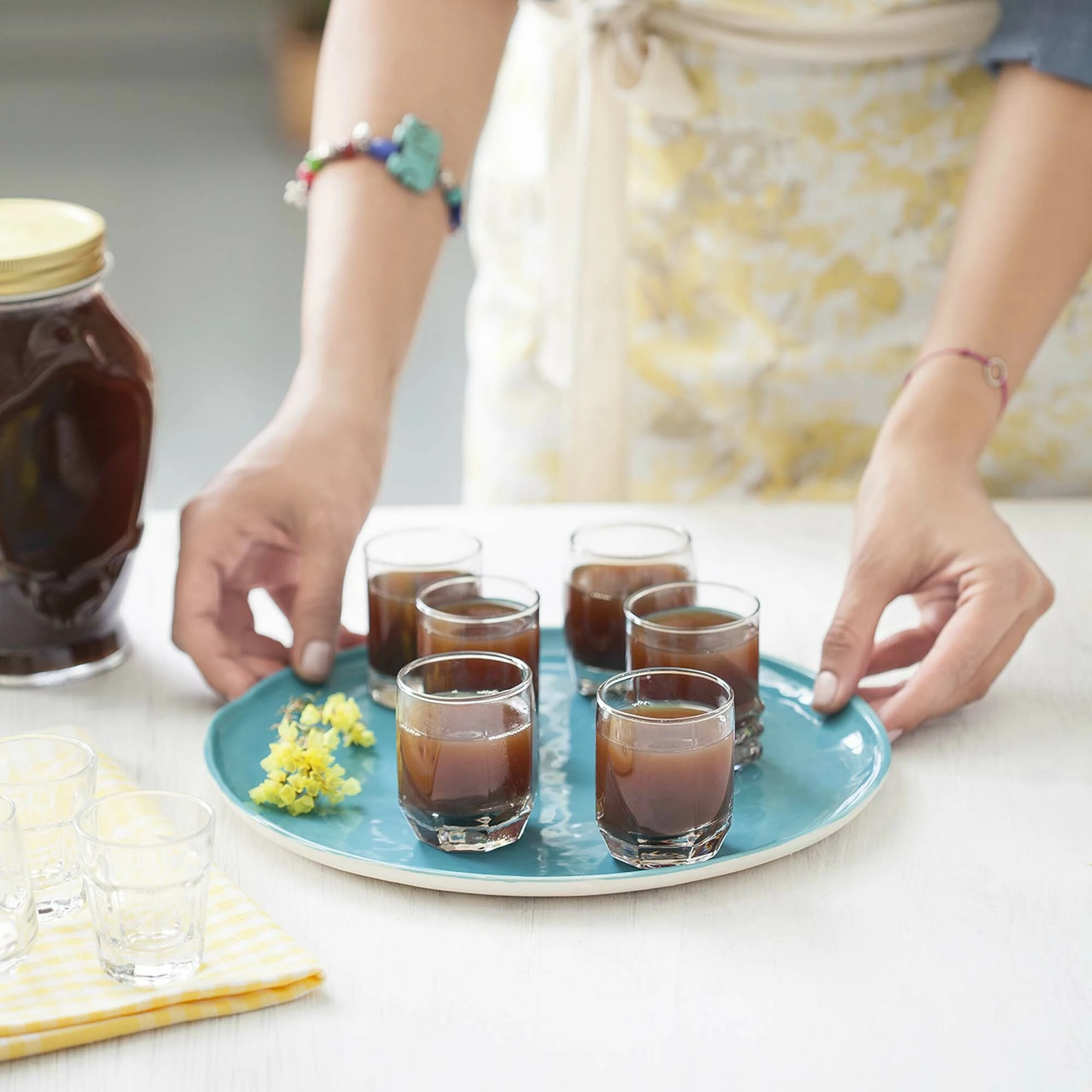 Gotë shot LAV HORECA Riga 80 ml transparente, set 12 copë