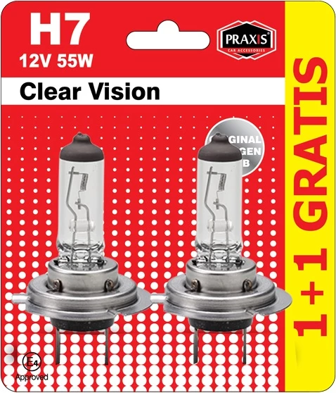 Drita H7 12V-55VV 1+1 GRATIS