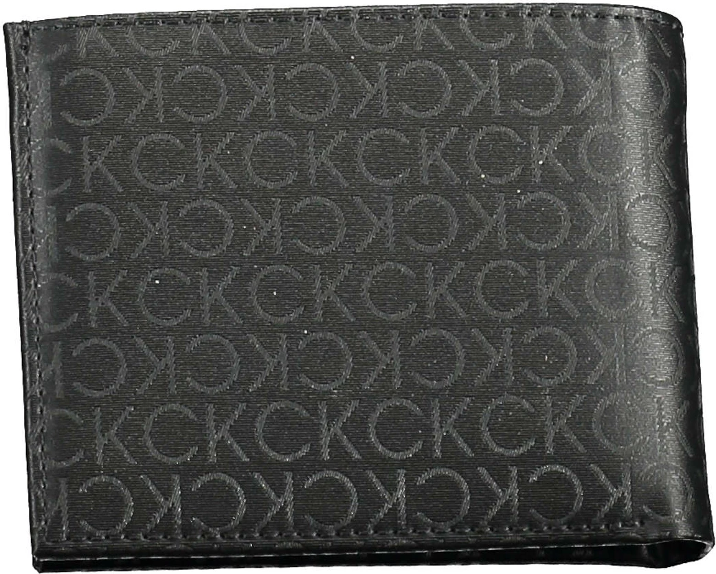 Portofol për meshkuj CALVIN KLEIN, i zi