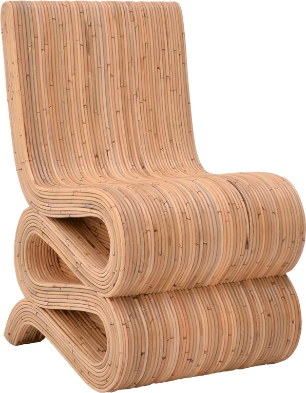 Karrige Favorsy rattan ngjyrë natyrale 65x52x90cm