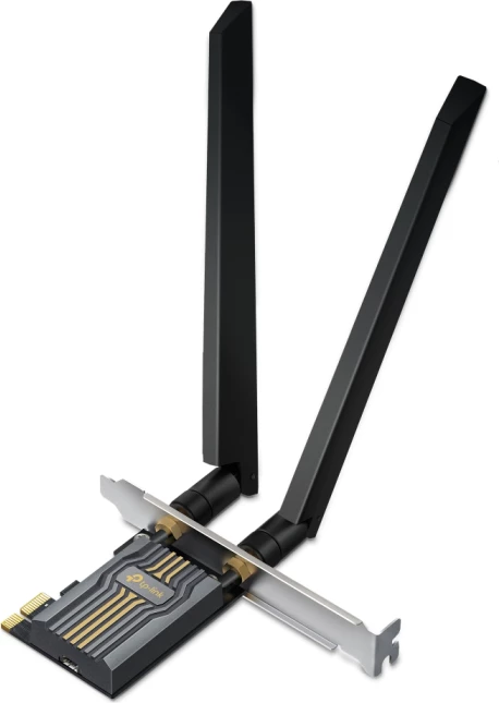 Kartelë rrjeti PCIe TP-LINK Archer TBE400E, Wi-Fi 7 BE6500, Bluetooth 5.4, tri-band, 2 antena