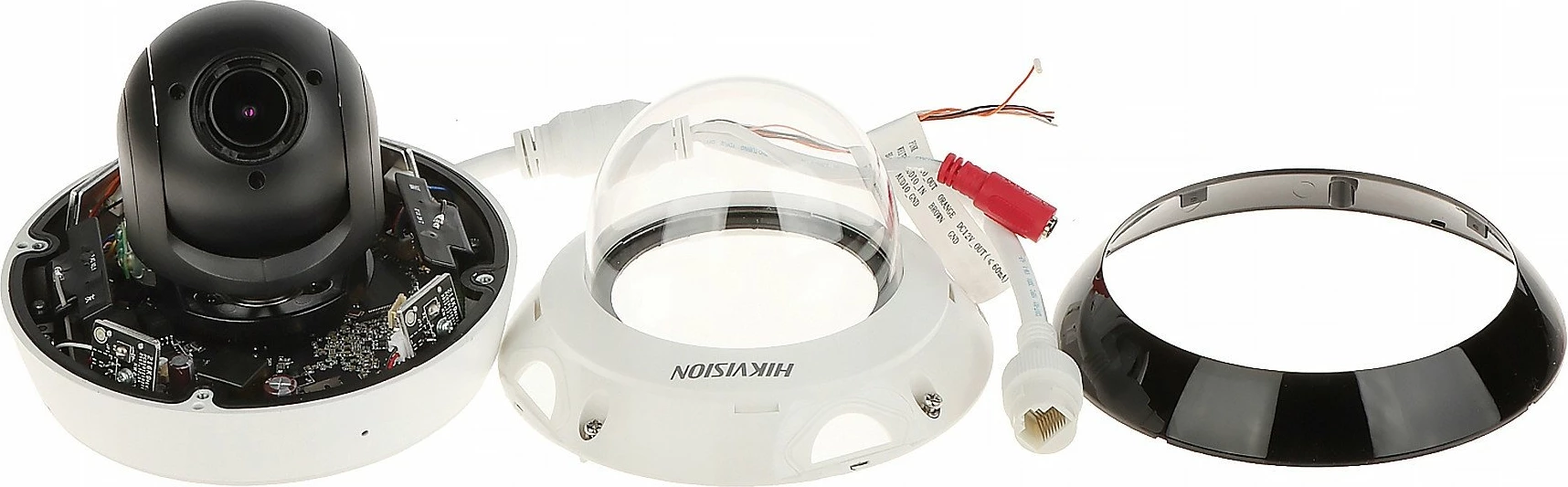 Kamerë IP PTZ Hikvision DS-2DE2A204IW-DE3(C0)(S6)(C)/PL 1080p, 2.8-12mm, IR 20m, PoE, IP66 IK10, e bardhë