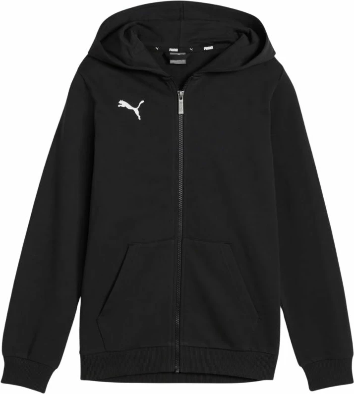 Duks me kapuç për fëmijë Puma, i zi [Madhësia: 164 cm]