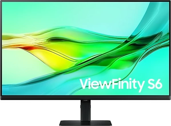 Monitor Samsung ViewFinity S6 S32D604UAU 32 inç, QHD, LED, e zezë
