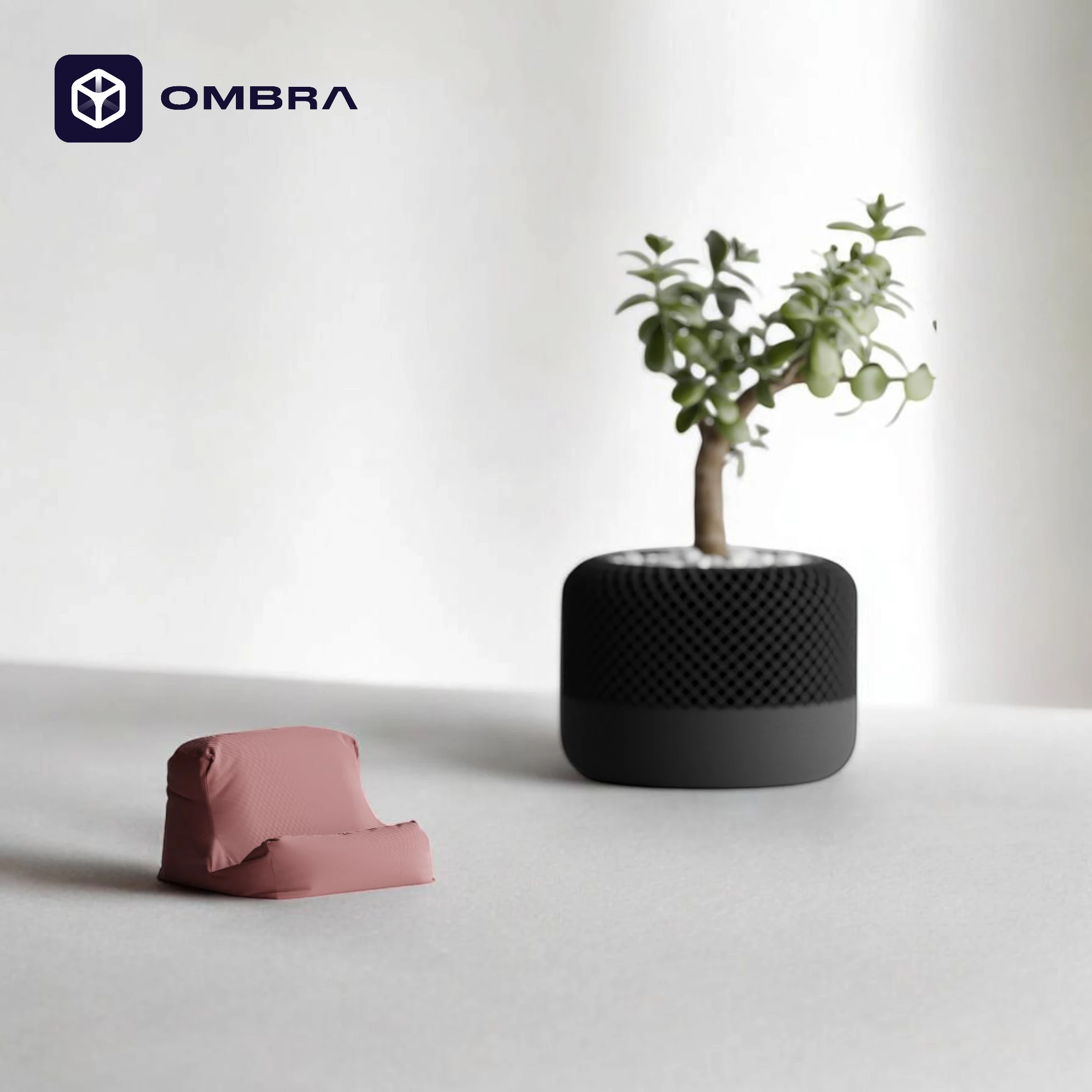 Mbajtëse për telefon "The Phone Bean Bag", e vjollcë