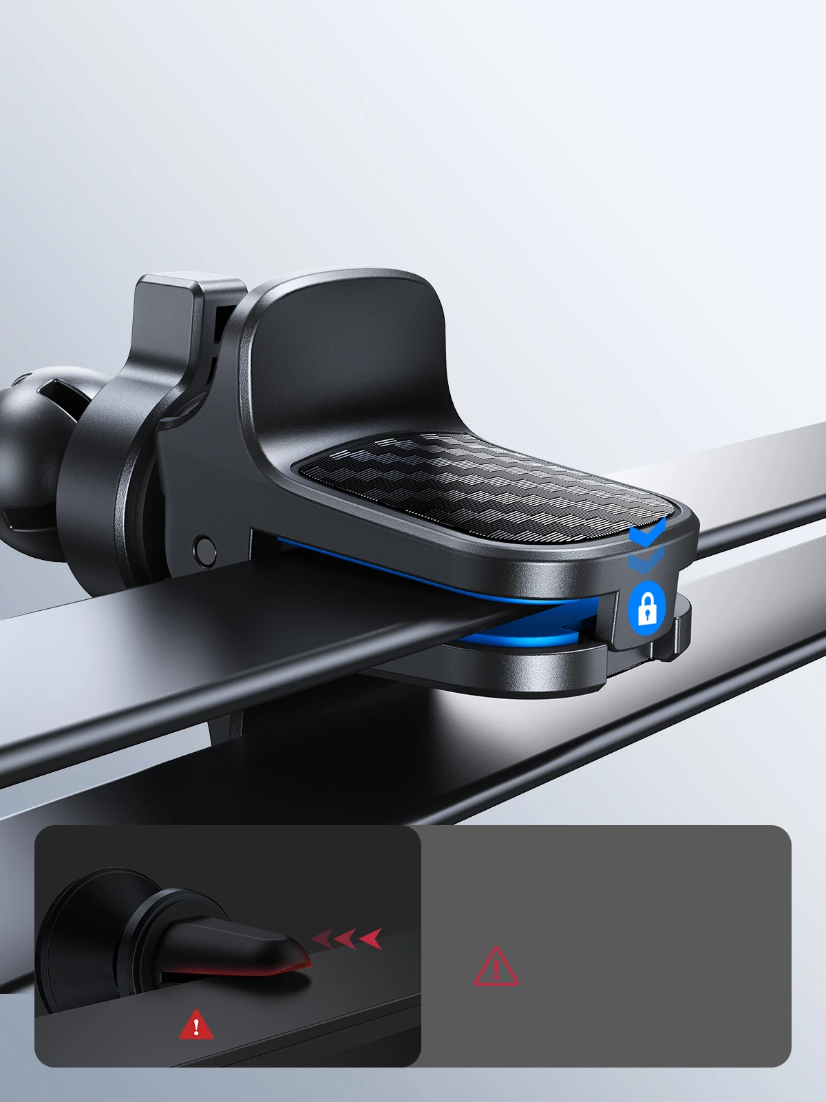 Mbështjellës Joyroom JR-ZS377 për makinë, për grilë ajri, i zi