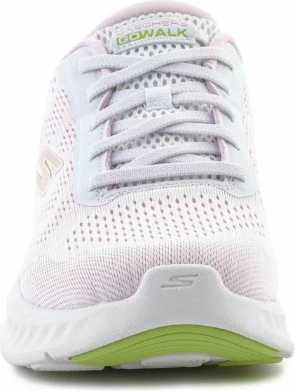 Atlete për femra Skechers, të bardha/rozë