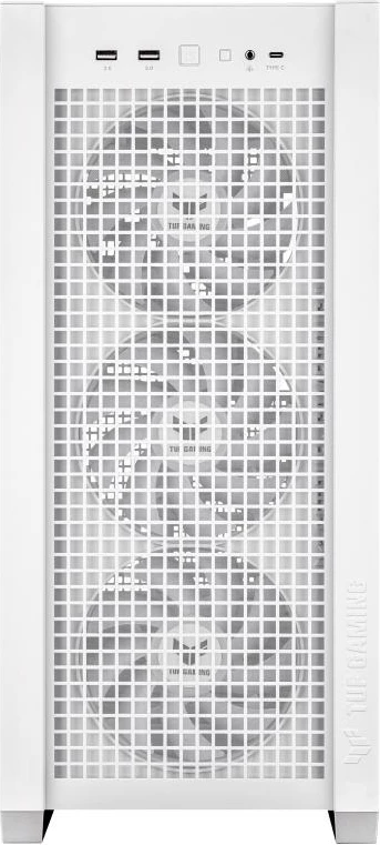 Kasë, ASUS TUF Gaming GT302 ARGB (90DC00I3-B19000/90DC00I3B19000), ATX Tower, 4x140mm ARGB ventilatorë, USB-C 20 Gbit/s