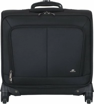 Çantë trolley për laptop RIVACASE 8481, deri 15.6\", 4 rrota 360°, e zezë
