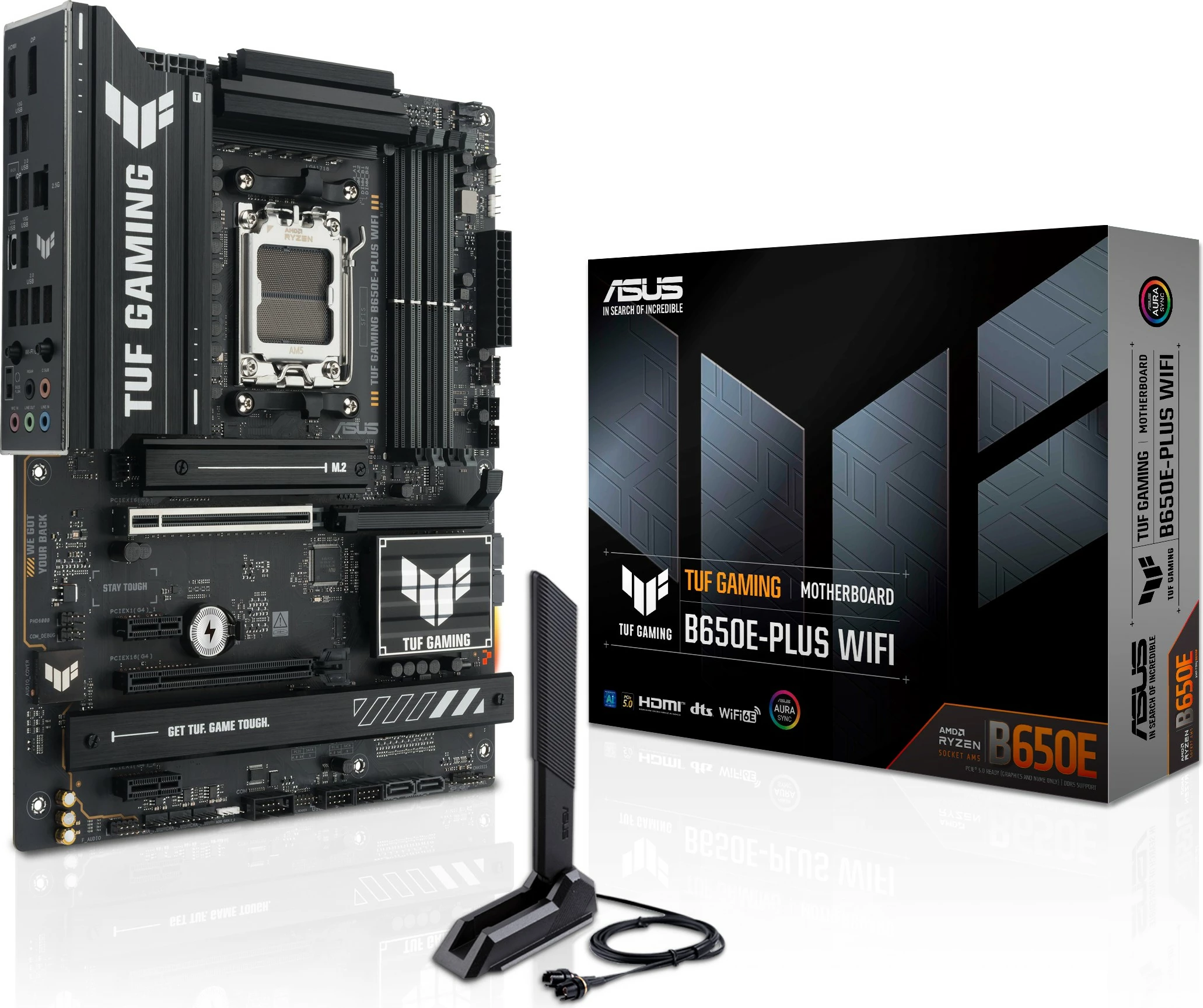 Pllakë amë ASUS TUF GAMING B650E-PLUS WIFI, Socket AM5, DDR5, 256GB