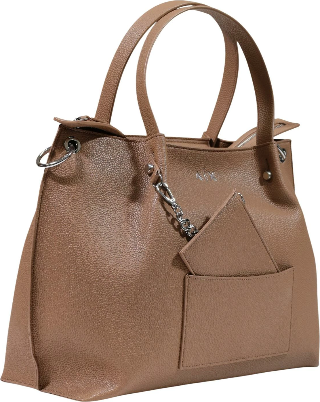 Çantë shopper për femra Armani Exchange XW001211 AF15625, bezhë