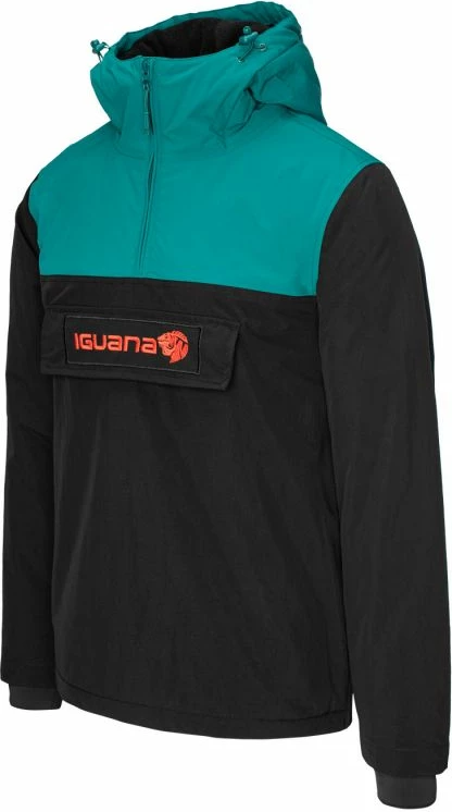 Jakne për meshkuj Iguana, e zezë/blu