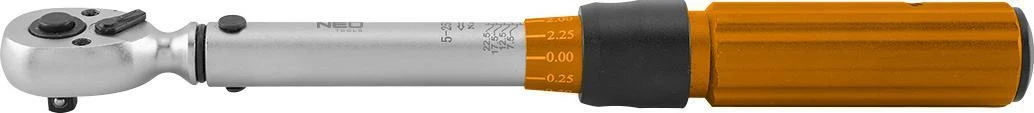 Set veglash me çelës momenti Neo 08-821, 1/4\" 5-25 Nm, 21 copë, kuti plastike