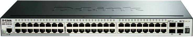 Switch D-Link DGS-1510-52X/E 48-portësh 1Gbps i zi
