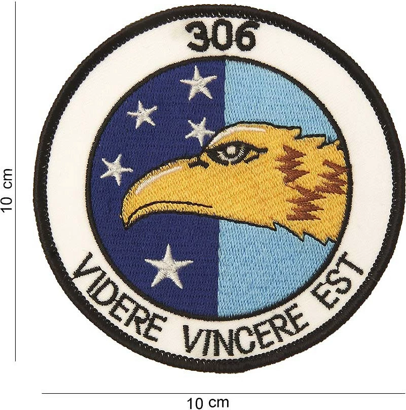 Emblema pëlhure Fostex Garments Patch 306 videre vincere est #4002