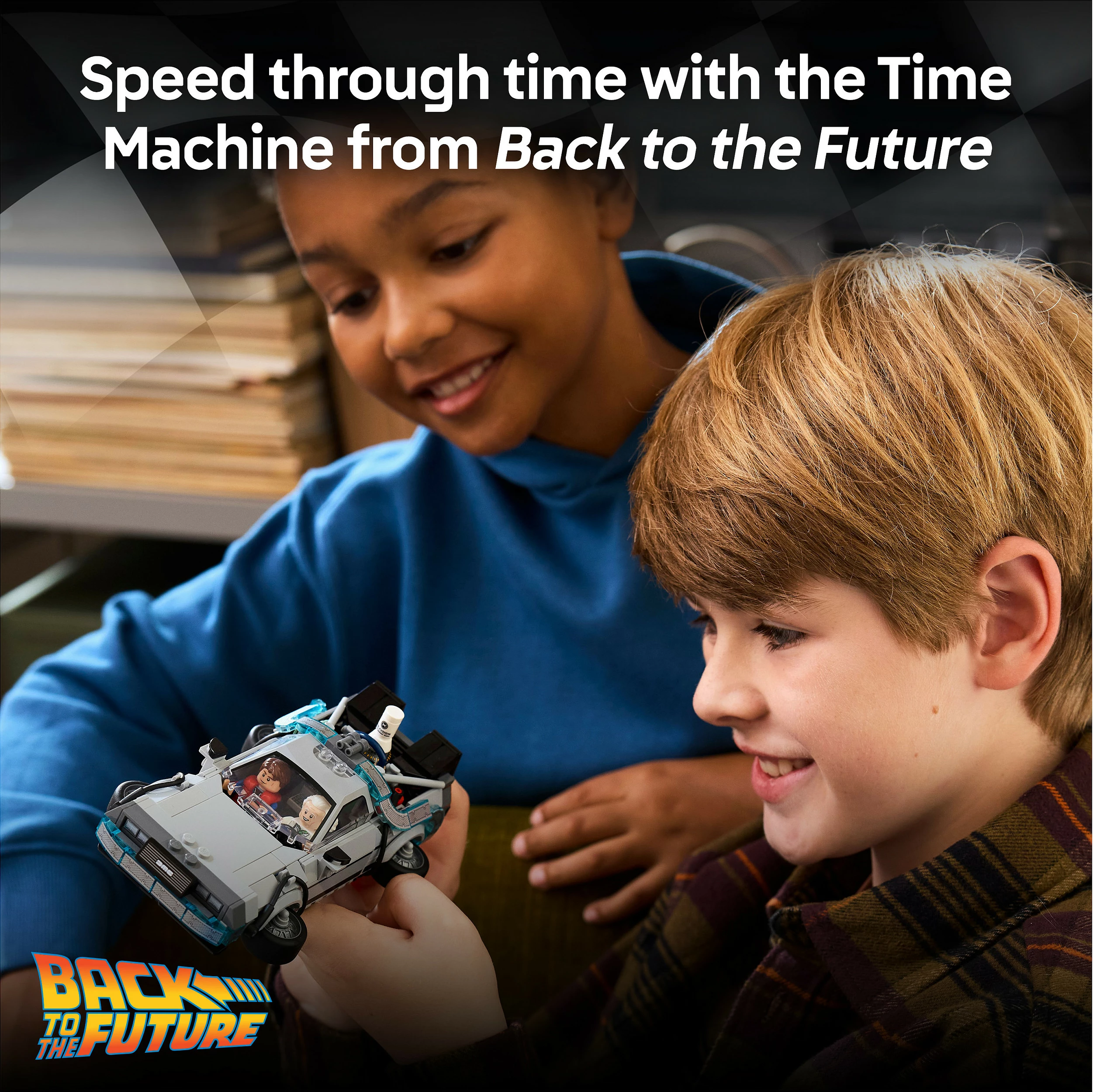 Set ndërtimi LEGO Speed Champions Time Machine Back to the Future 77256, 357 copë, multikolor