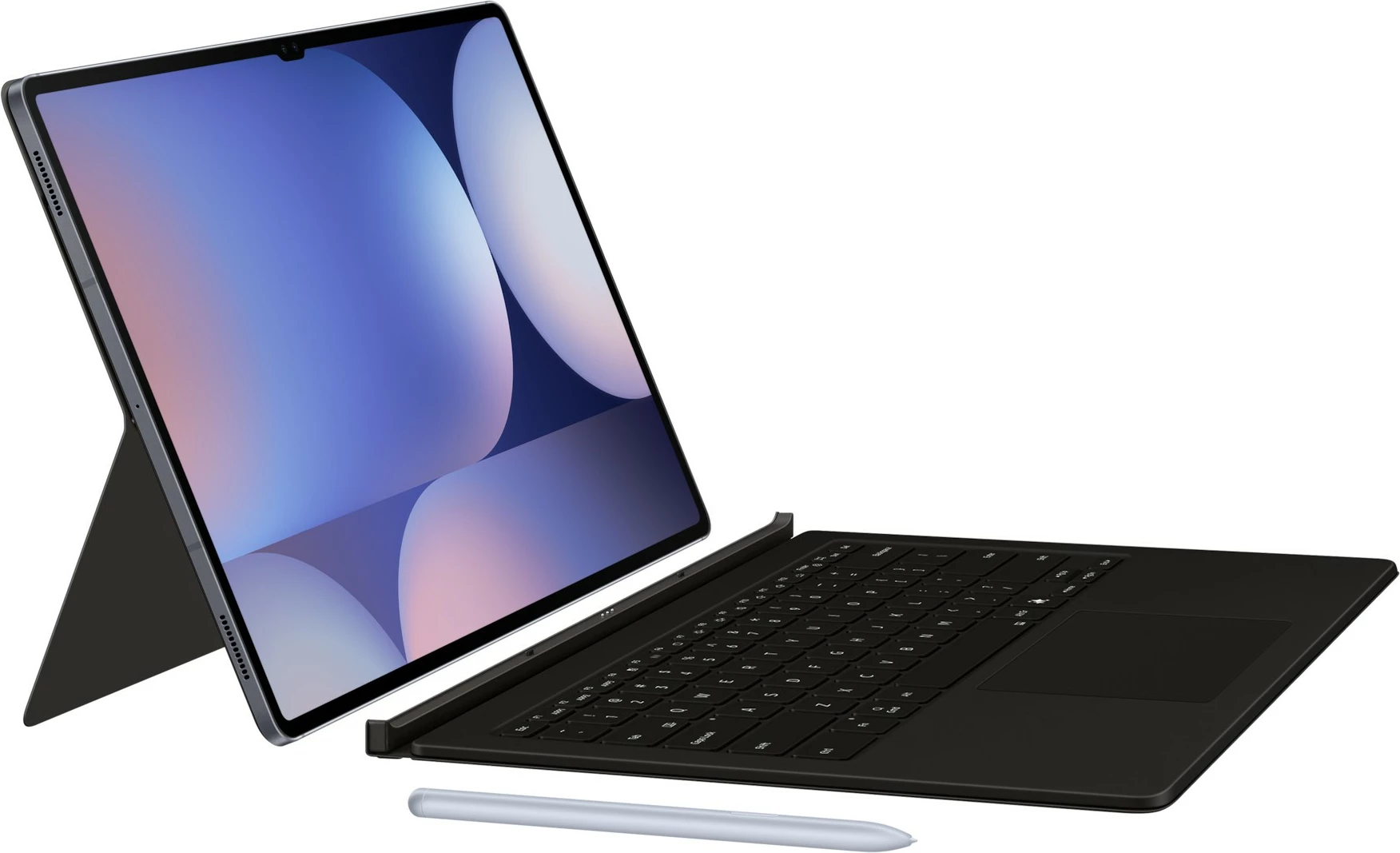 Mbështjellës tastierë Samsung EF-DX925, QWERTZ, Gjermanisht, Touchpad, Galaxy Tab S10 Ultra, Galaxy Tab S9 Ultra, E zezë