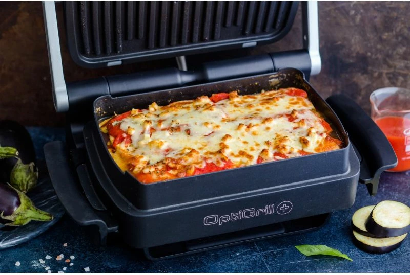 Grill elektrik Tefal Optigrill+ XL GC724D, zi/metalik