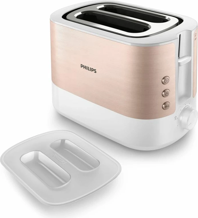 Toster Philips HD2638/11, rozë e bardhë
