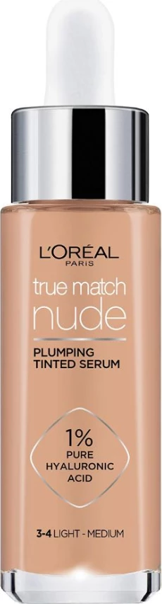 Lor.FDT True Match Nude 3-4 Light-Medium Plumping Tinted Serum