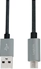 Kabllo USB LogiLink USB 2.0 USB-A në Micro-USB, 2 m, e thurur najloni, e zezë
