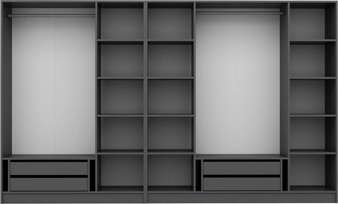 Dollap Skye Decor, ngjyrë antracit, 4942