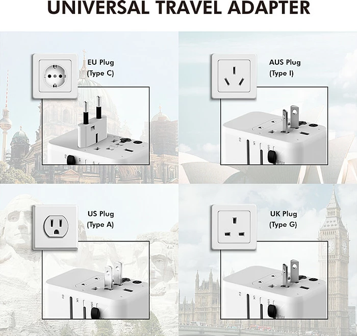 Karikues udhëtimi LogiLink, 20W GaN, 3 porta (1x USB-C PD, 2x USB-A QC), i bardhë