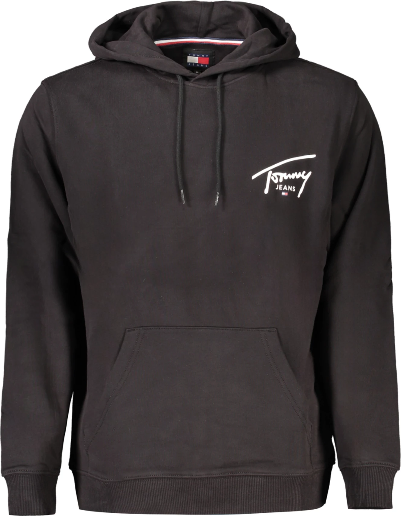Duks për meshkuj Tommy Hilfiger zip-up, i zi