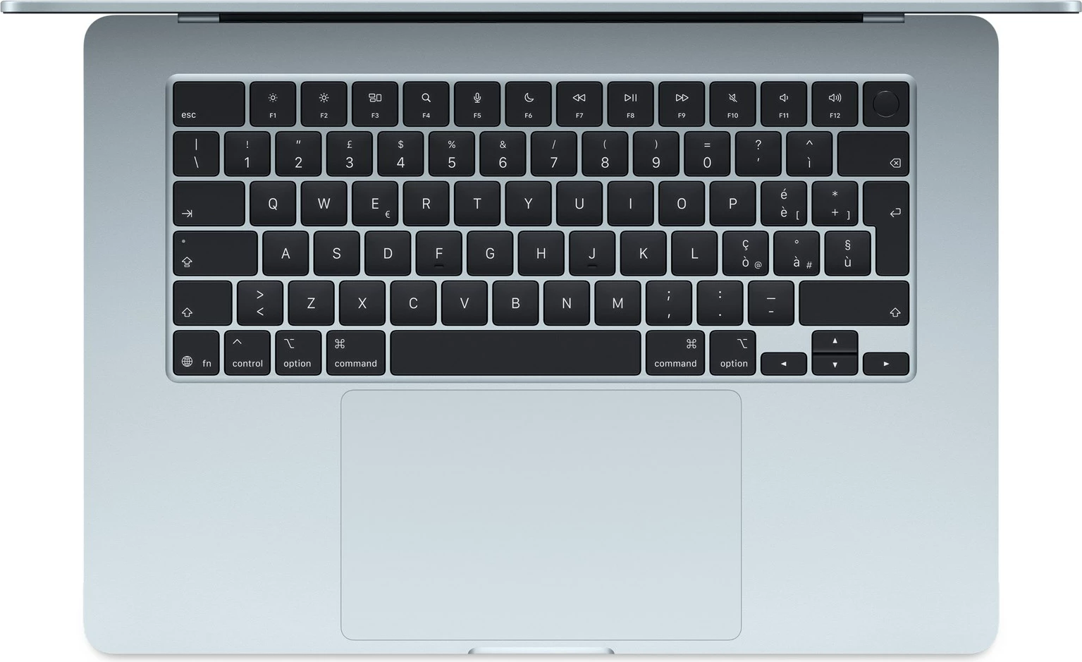 Laptop Apple MacBook Air M4, 15.3", 16 GB RAM, 256 GB SSD, Blu