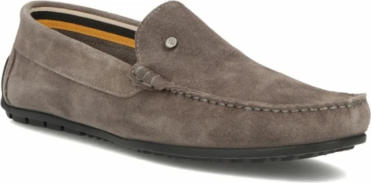 Këpucë mocasin lëkure Filippo MP923 meshkuj, taupe