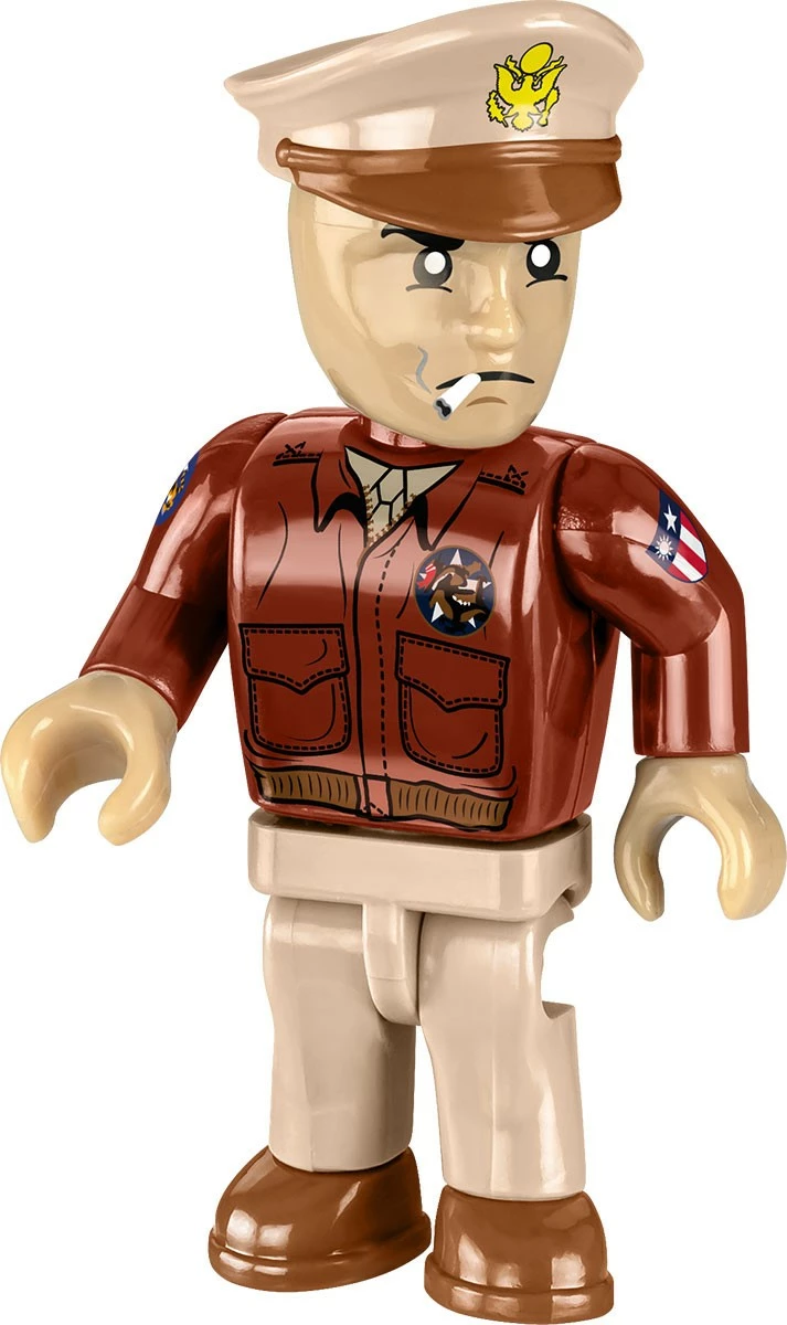 Set ndërtimi Cobi Klocki COBI-5739, B-24D Liberator, 1445 pjesë, Jeshile, me 2 figurina