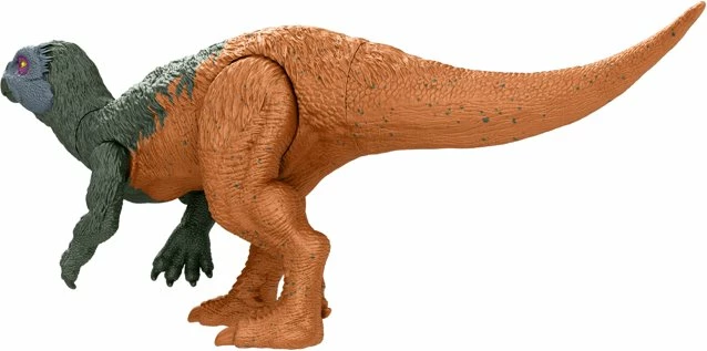 Figurinë dinosauri Mattel Jurassic World Frenzy Pack Iani JCL52 7.5 cm kafe/gri, set 1 copë