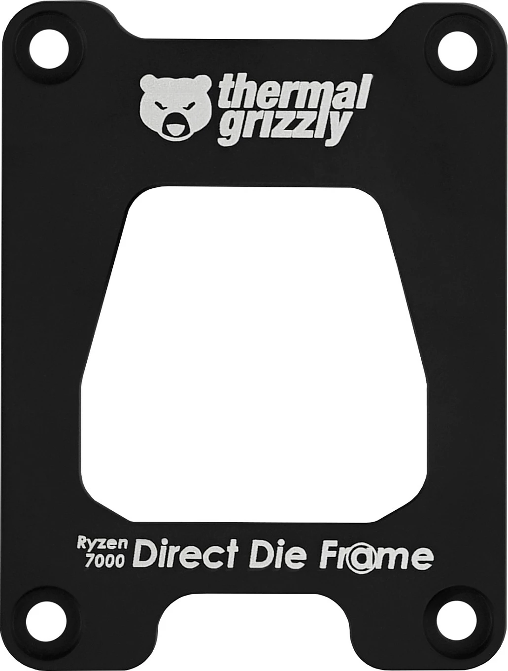 Braket Thermal Grizzly Ryzen 7000 Direct Die Frame, Socket AM5, alumin, zi