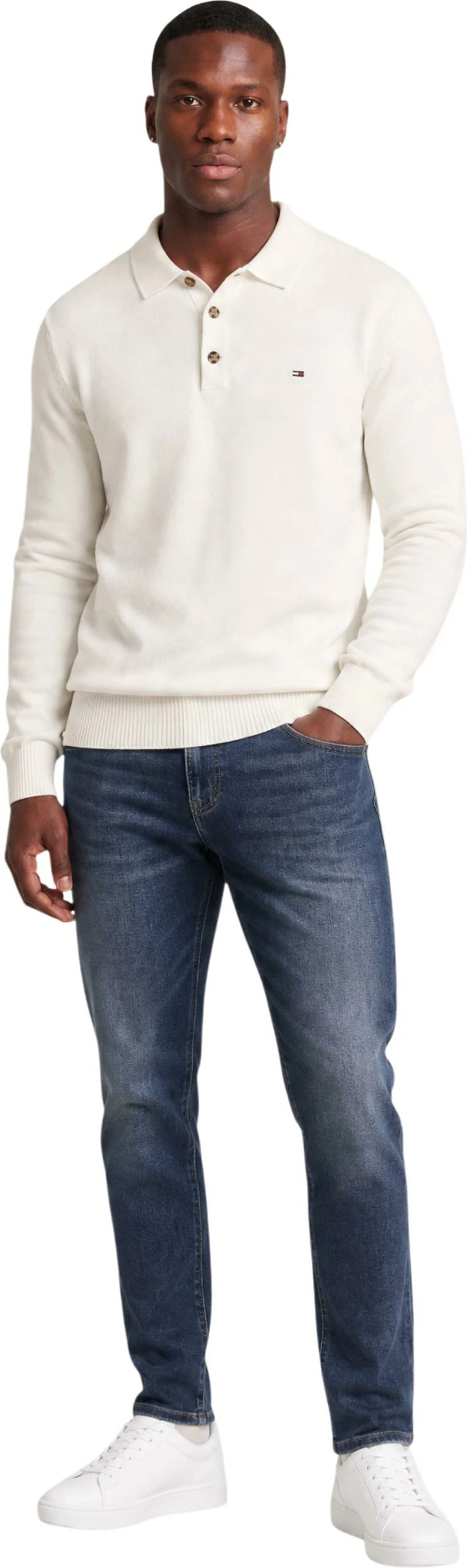 Xhinse për meshkuj Tommy Hilfiger Jeans Scanton Slim CJ1262 DM0DM23346, blu denim [Madhësia: W31 L32]
