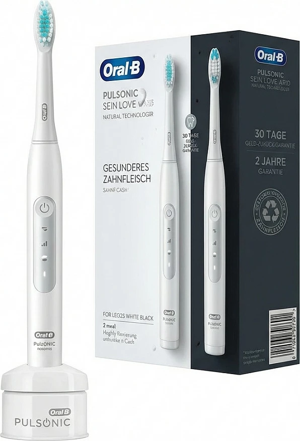 Brushë dhëmbësh elektrike Oral-B Pulsonic Slim Luxe 4900, sonic, me karikues, e bardhë