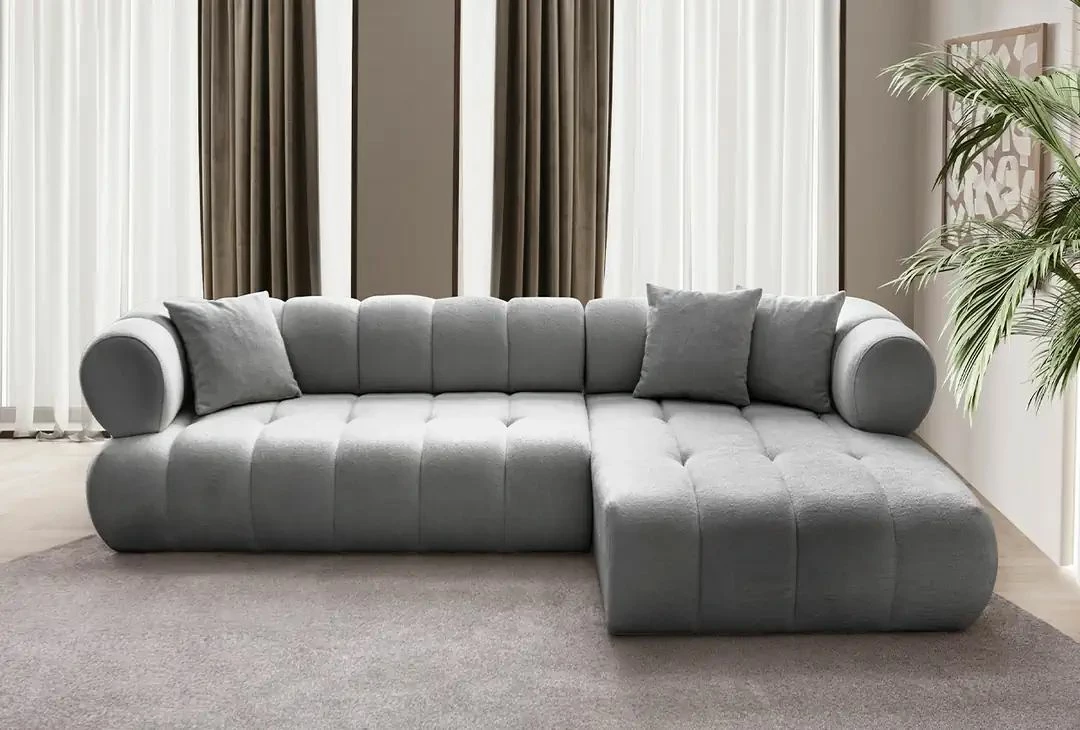 Këndare Petra, e djathtë, ngjyrë gri, Atelier del Sofa