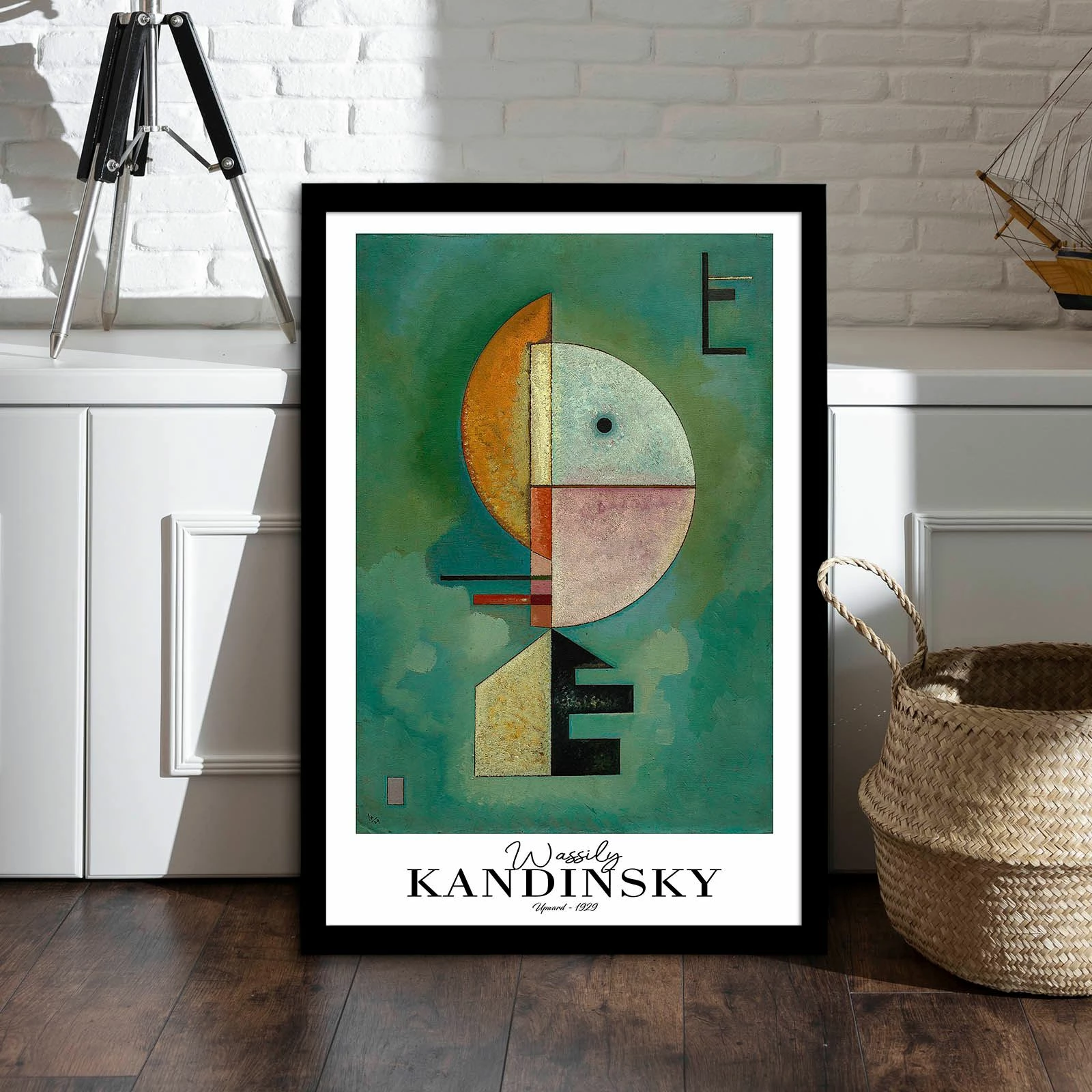Pikturë dekorative me kornizë, Wallity, 4262SYHKANDINSKY-024